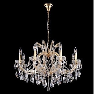 Люстра подвесная CRYSTAL LUX HOLLYWOOD HOLLYWOOD SP8 GOLD